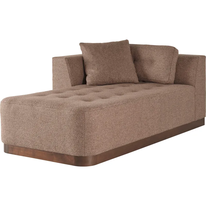 As Shown: fabric 22-115 (no longer available), Nougat finish
