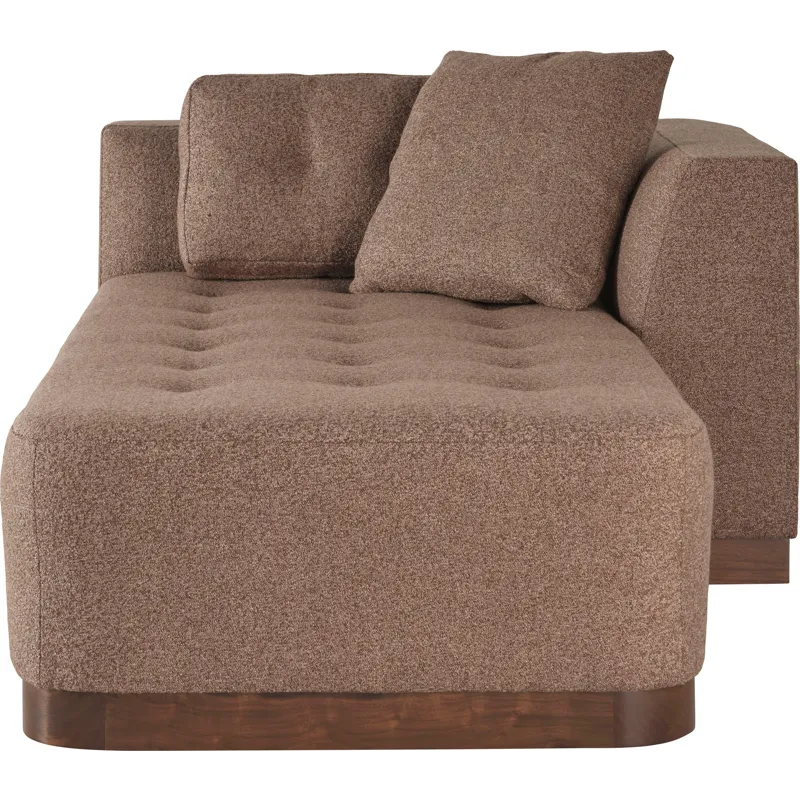 As Shown: fabric 22-115 (no longer available), Nougat finish