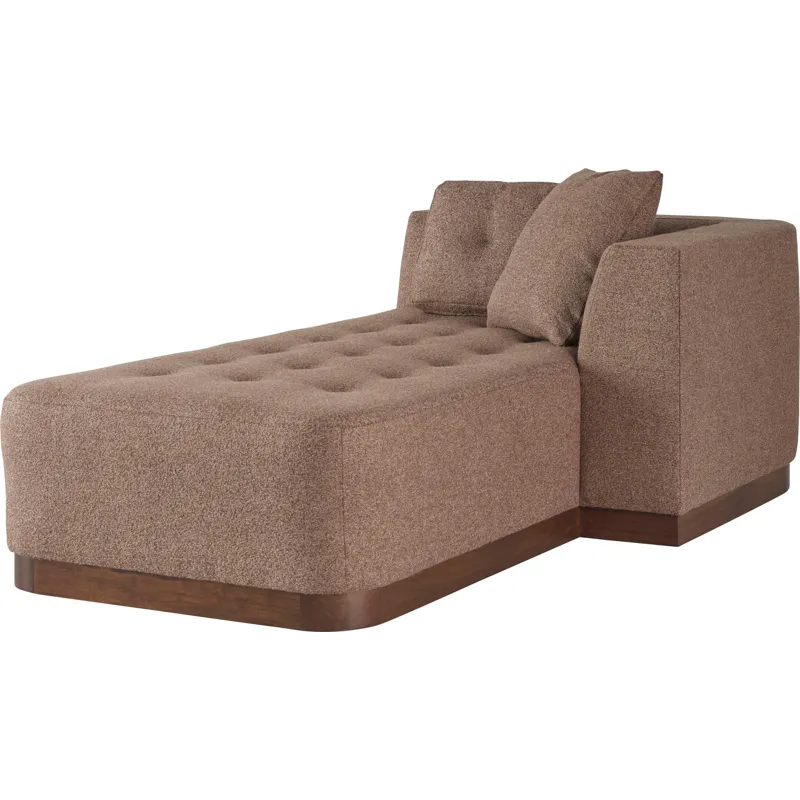 As Shown: fabric 22-115 (no longer available), Nougat finish