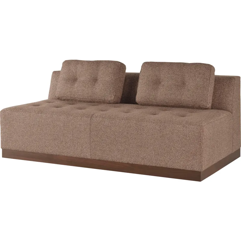 As Shown: fabric 22-115 (no longer available), Nougat finish