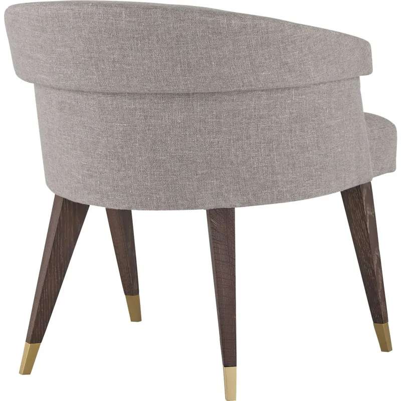 As Shown: fabric 22-126, Obsidian finish