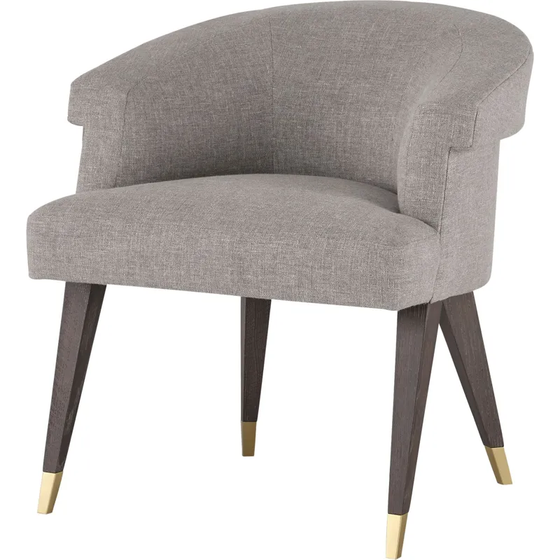 As Shown: fabric 22-126, Obsidian finish