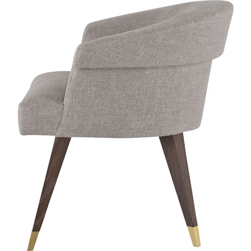 As Shown: fabric 22-126, Obsidian finish