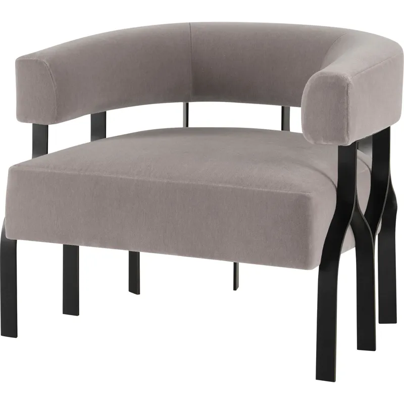 As Shown: fabric 930-014, Blackened Bronze