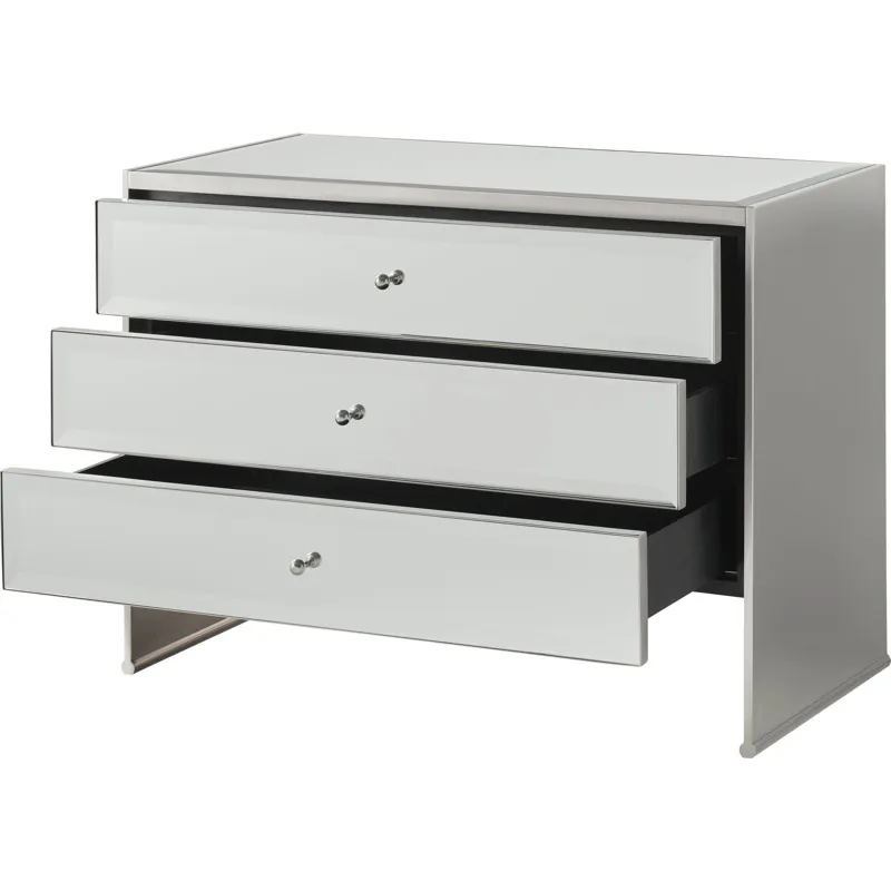 As Shown: Polished Stainless Steel with Mirror