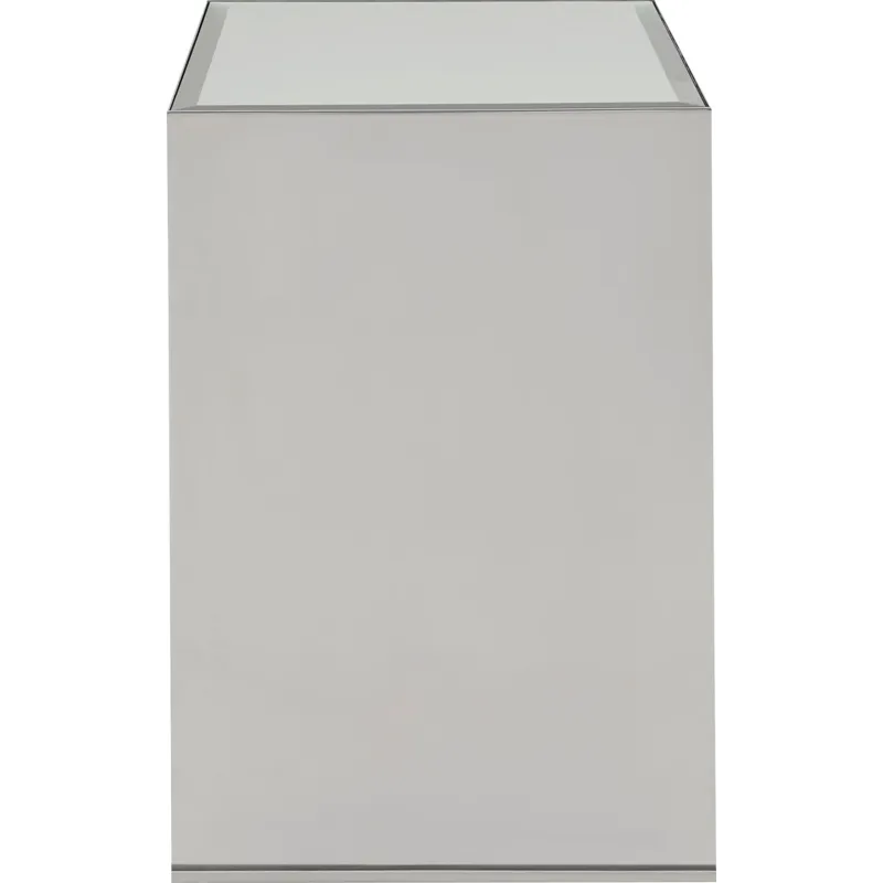 As Shown: Polished Stainless Steel with Mirror