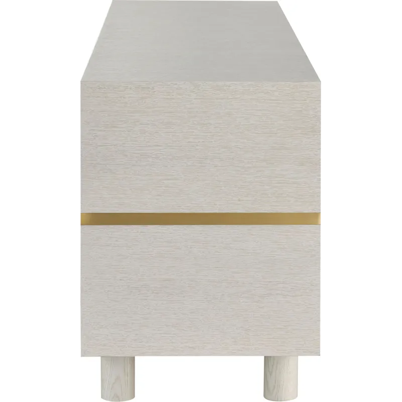 As Shown: Ecru with Natural Bronze