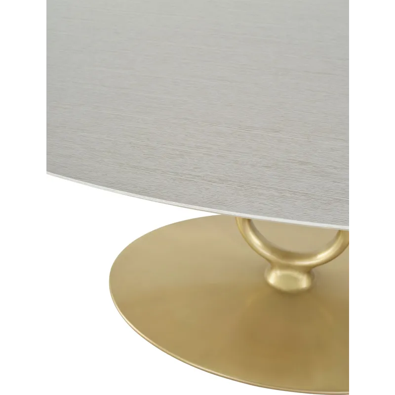 As Shown: Ecru with Natural Bronze