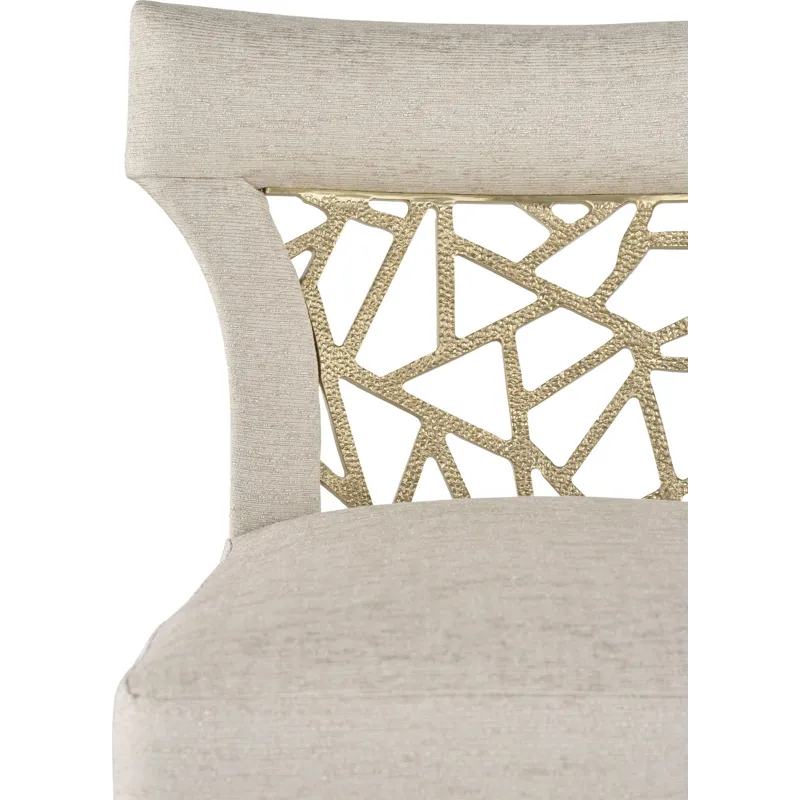 As Shown: fabric 45-627, Liquid Bronze back