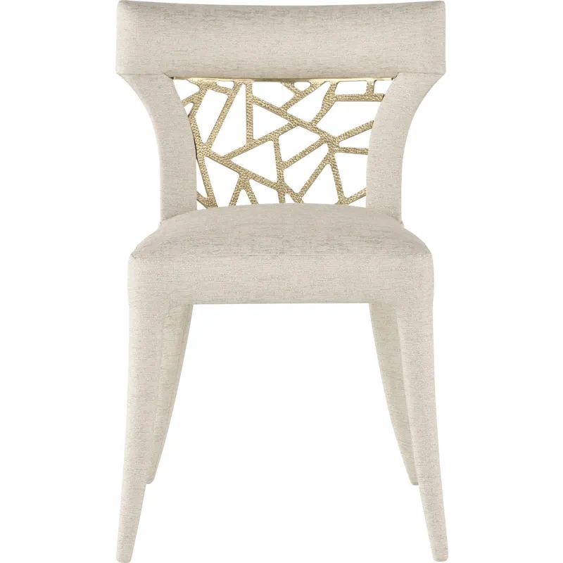 As Shown: fabric 45-627, Liquid Bronze back