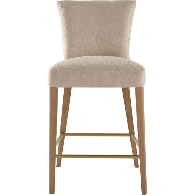 As Shown: fabric 45-627, Toffee finish, Natural Bronze hardware