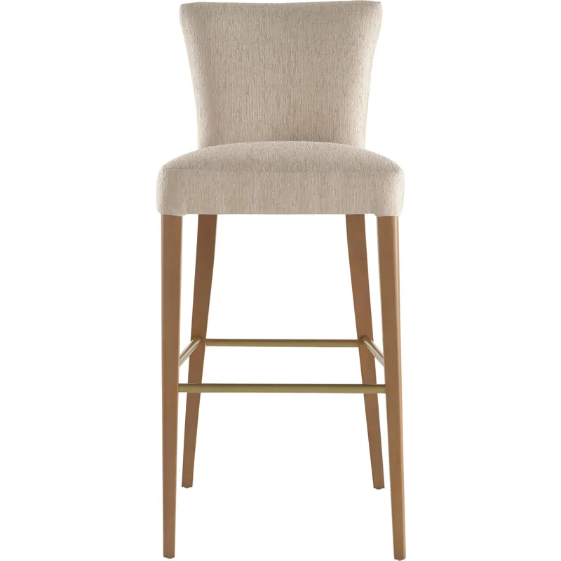 As Shown: fabric 45-627, Toffee finish, Natural Bronze hardware