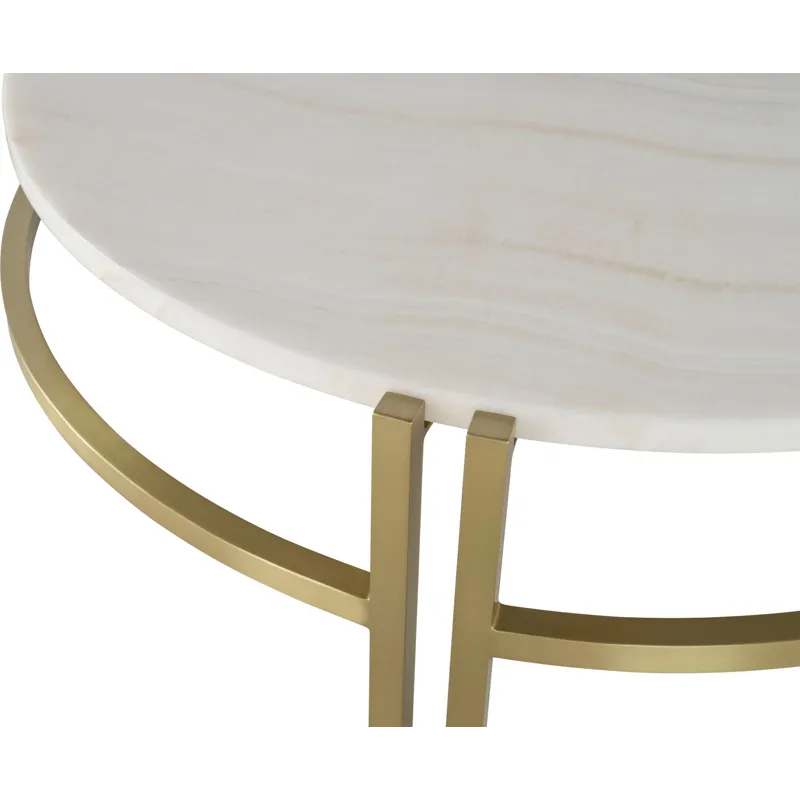 As Shown: Natural Bronze with White Bubble Onyx