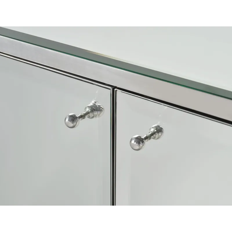 As Shown: Polished Stainless Steel with Mirror