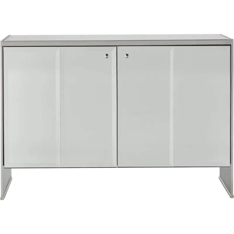 As Shown: Polished Stainless Steel with Mirror