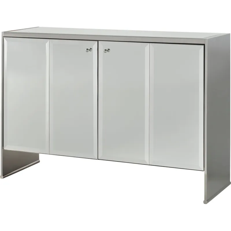 As Shown: Polished Stainless Steel with Mirror