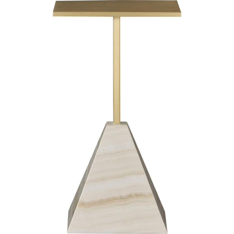 As Shown: Natural Bronze with White Bubble Onyx