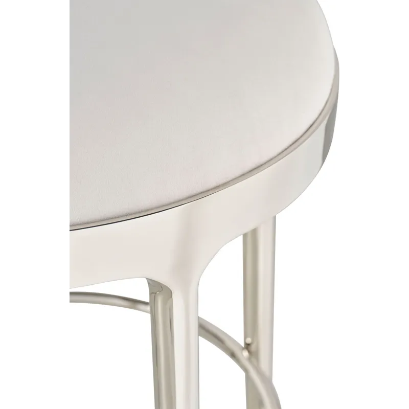 As Shown: fabric 20-131, Nickel Plated Brass