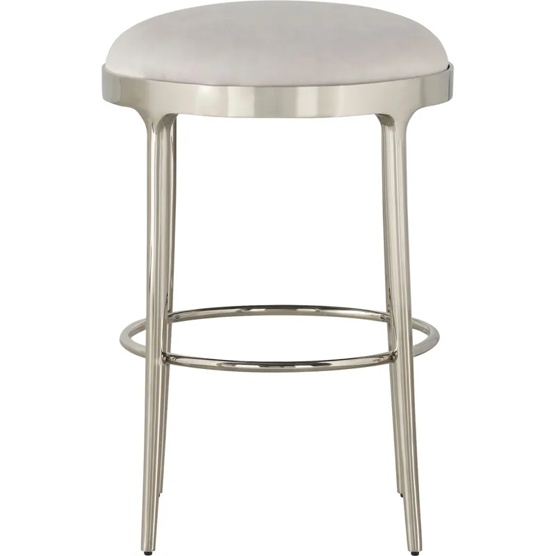 As Shown: fabric 20-131, Nickel Plated Brass