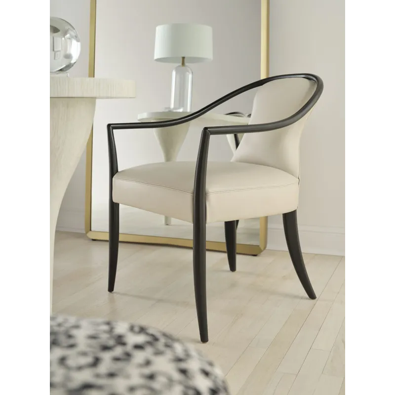 As Shown: leather L2102, Ebony Paint