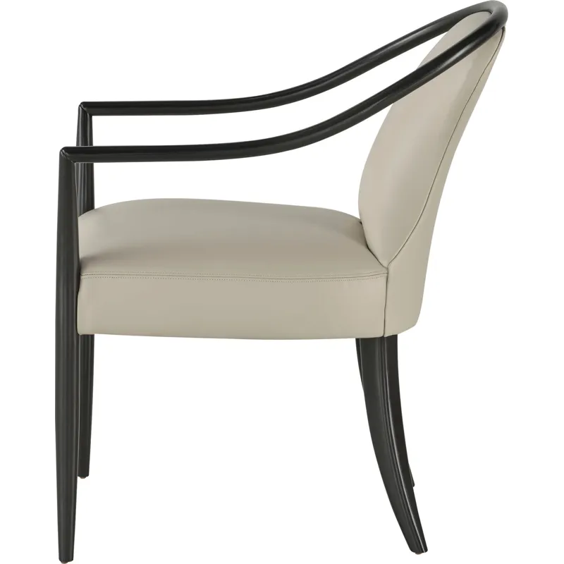 As Shown: leather L2102, Ebony Paint