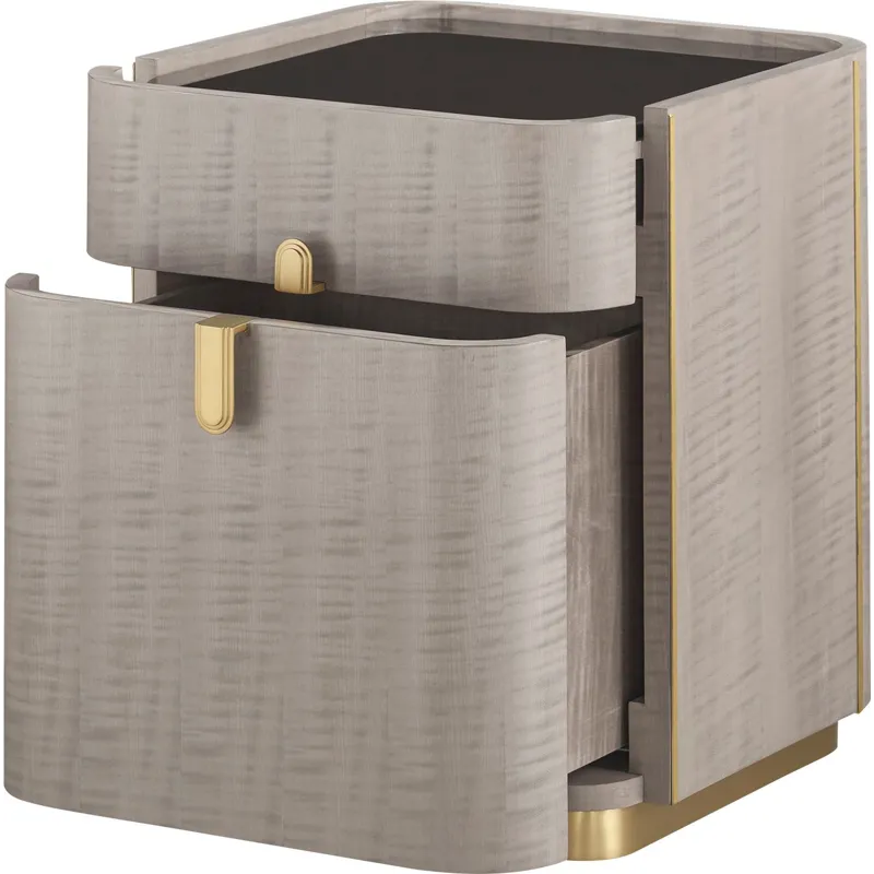 As Shown: Sterling with Natural Bronze