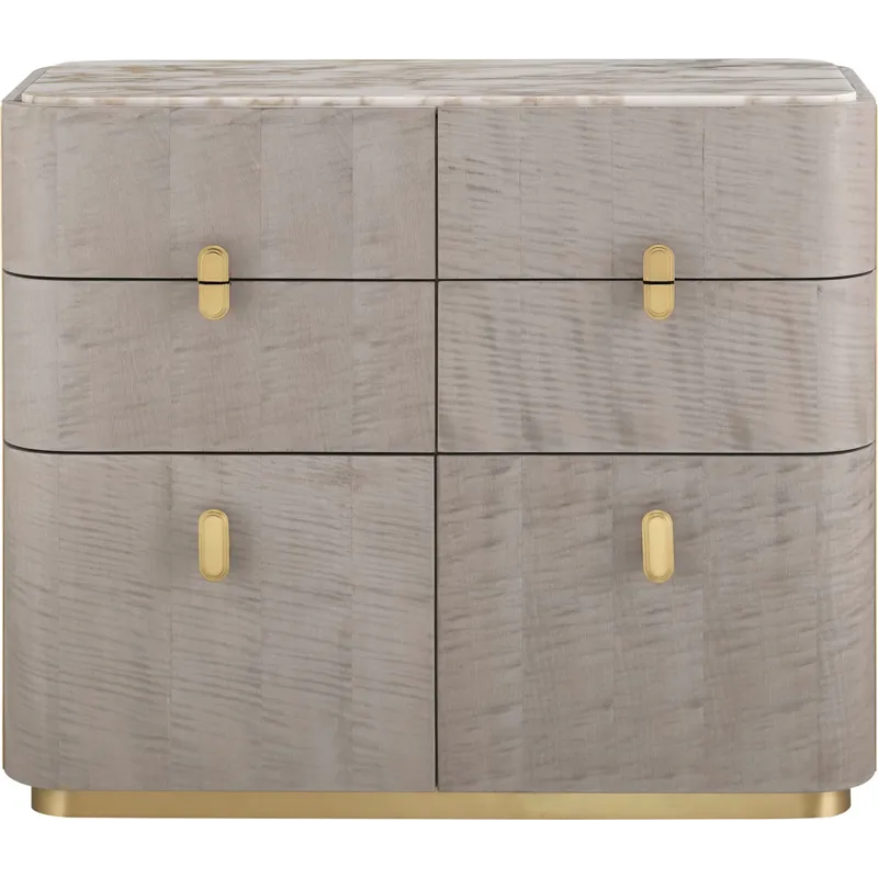 As Shown: Sterling with Polished Calacatta Gold Marble