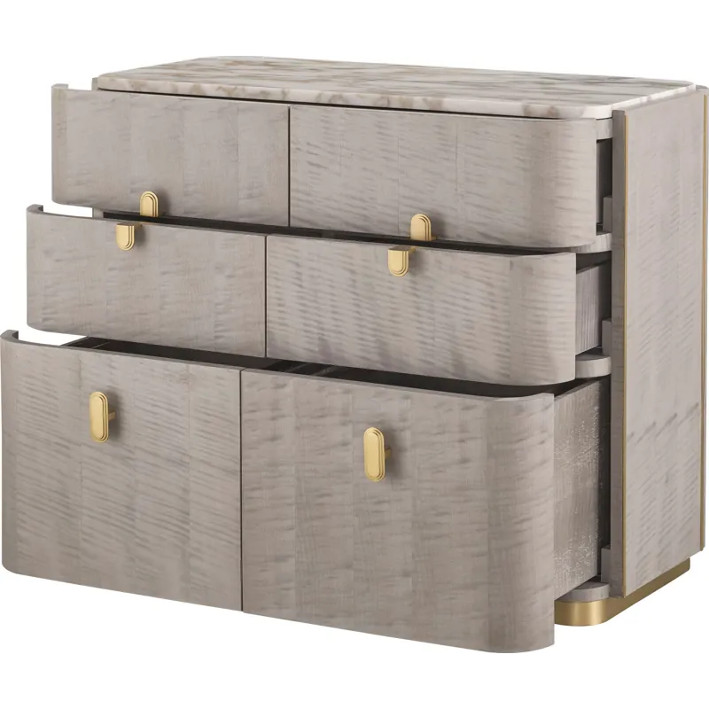 As Shown: Sterling with Polished Calacatta Gold Marble