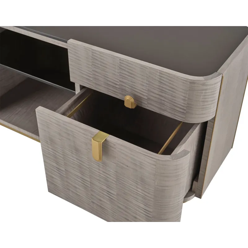 As Shown: Sterling with Natural Bronze