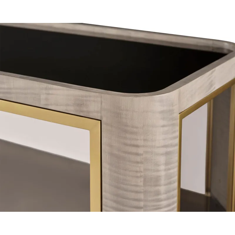 As Shown: Sterling with Natural Bronze