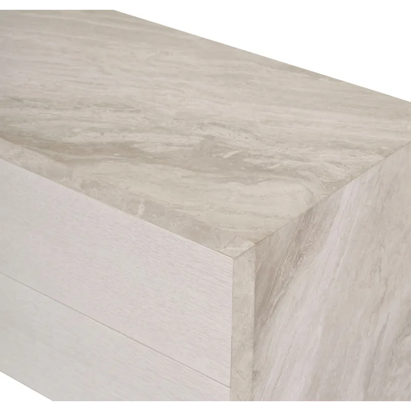 As Shown: Oyster with Lena Grey Marble