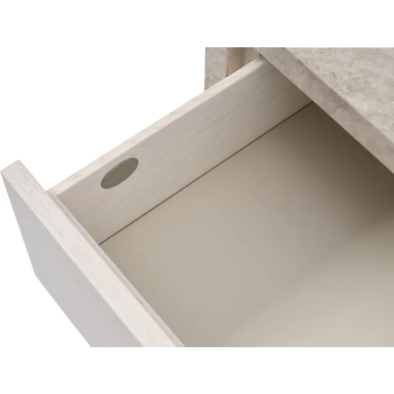 As Shown: Oyster with Lena Grey Marble