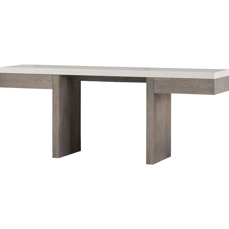 As Shown: Oyster top, Madeira base