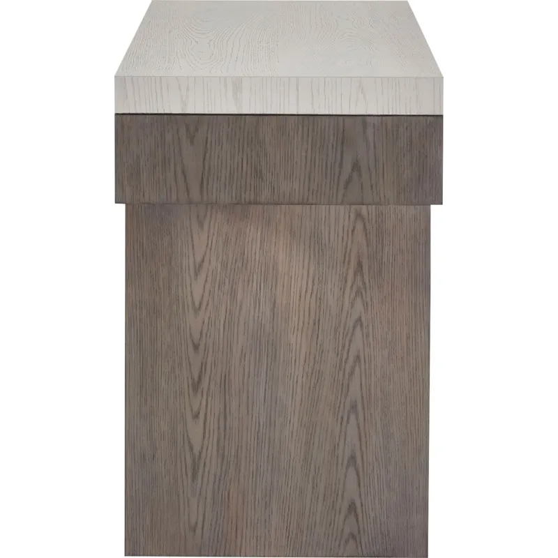 As Shown: Oyster top, Madeira base