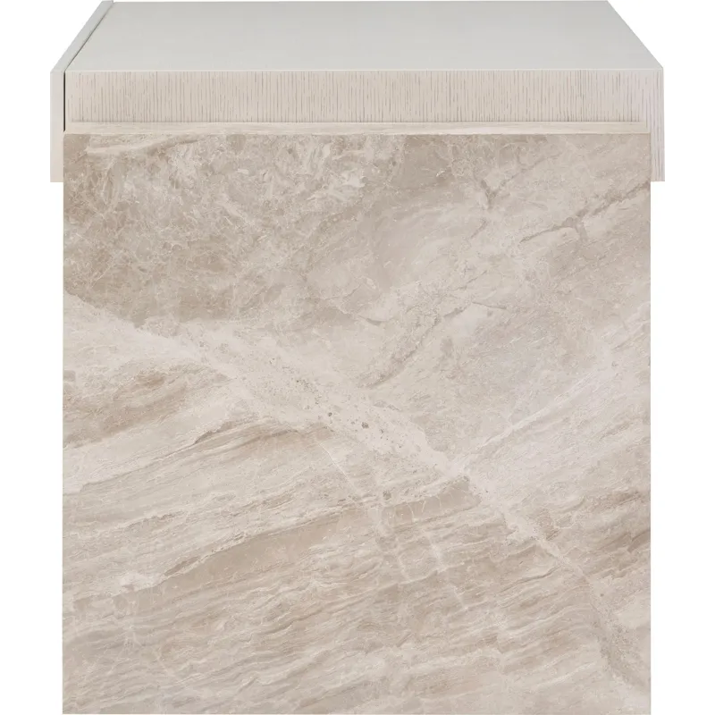 As Shown: Oyster top, Lena Grey Marble base