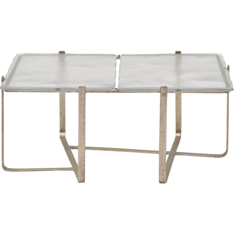 As Shown: Cast Murano glass top, Luna Bronze base