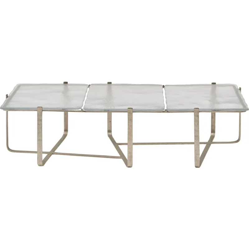 As Shown: Cast Murano glass top, Luna Bronze base