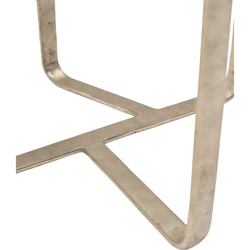 As Shown: Cast Murano glass top, Luna Bronze base