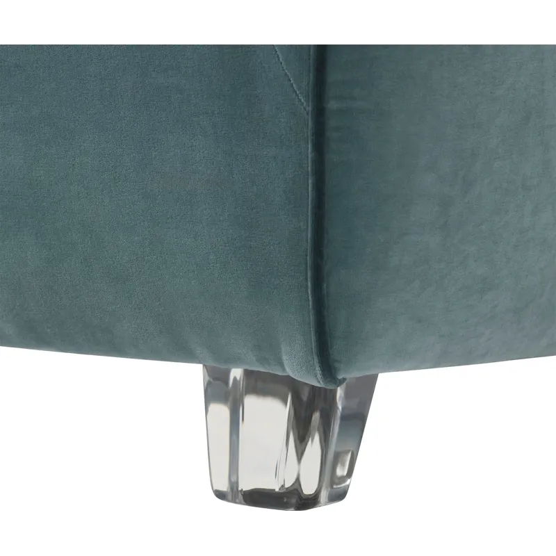 As Shown: fabric 23-207, welt fabric 23-208, Acrylic feet