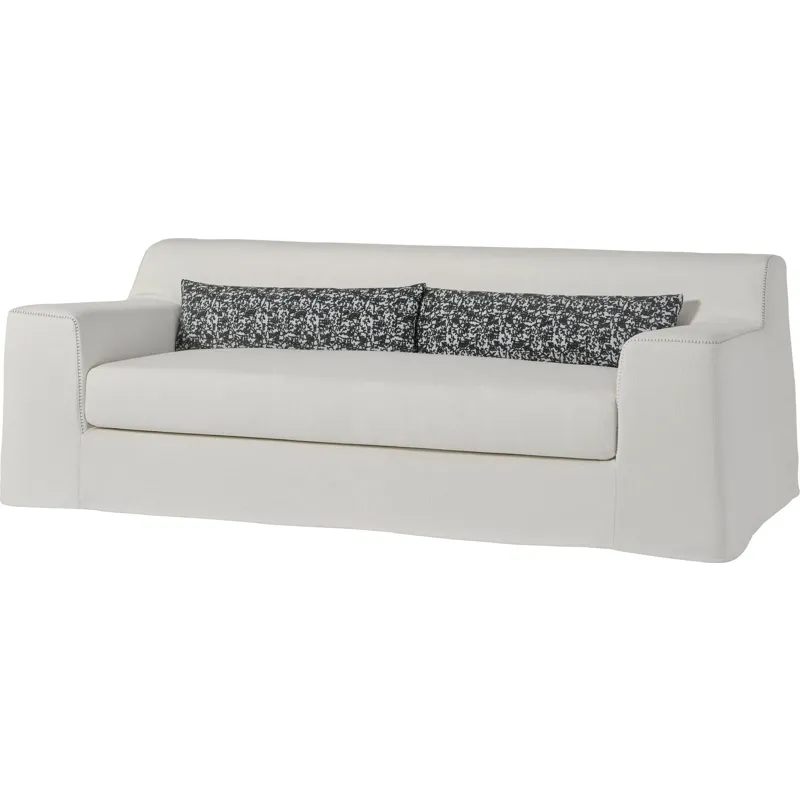 As Shown: fabric 23-200, pillow fabric 23-213, Midnight Grey stitching
