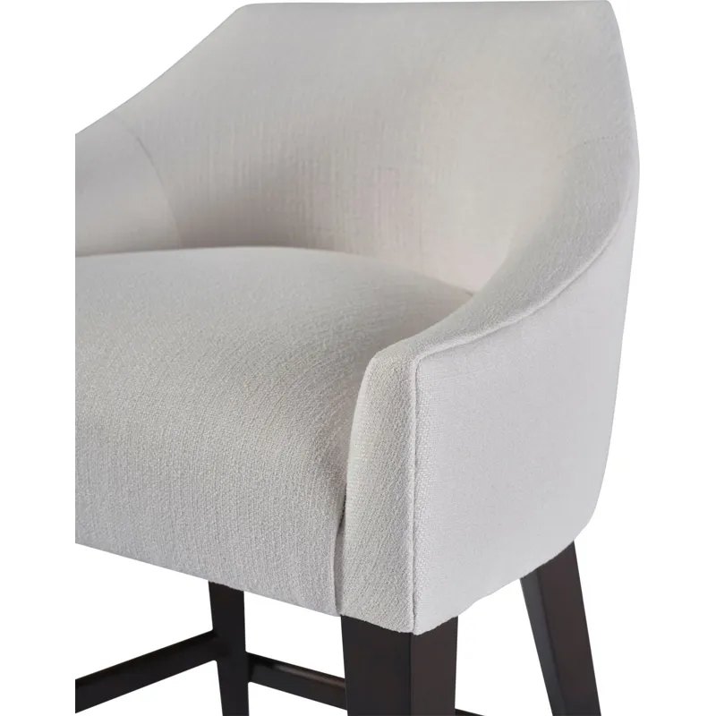 As Shown: fabric 23-130, Chocolate Mink finish, Brushed Antique Bronze kickplate