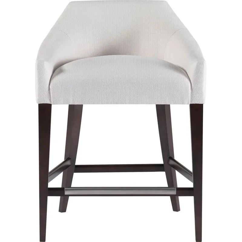 As Shown: fabric 23-130, Chocolate Mink finish, Brushed Stainless Steel kickplate