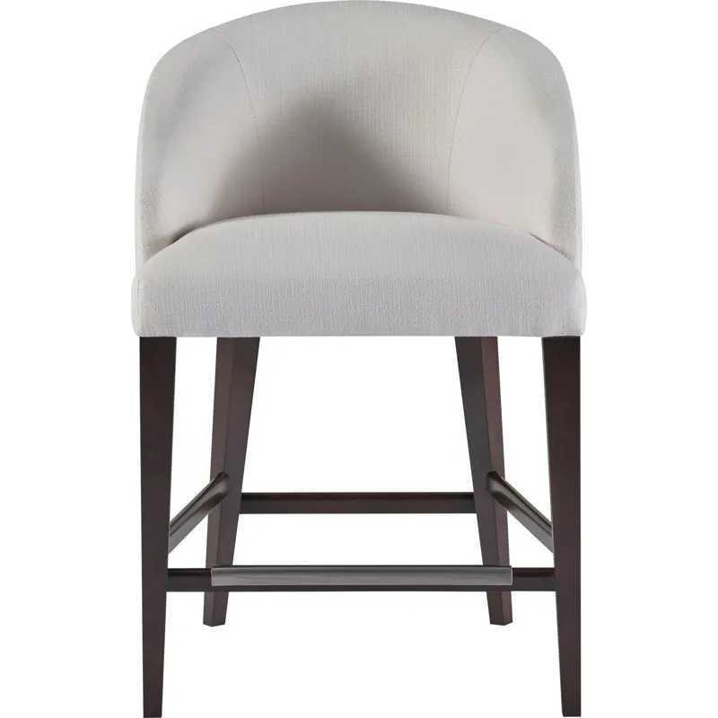 As Shown: fabric 23-130, Chocolate Mink finish, Brushed Stainless Steel kickplate