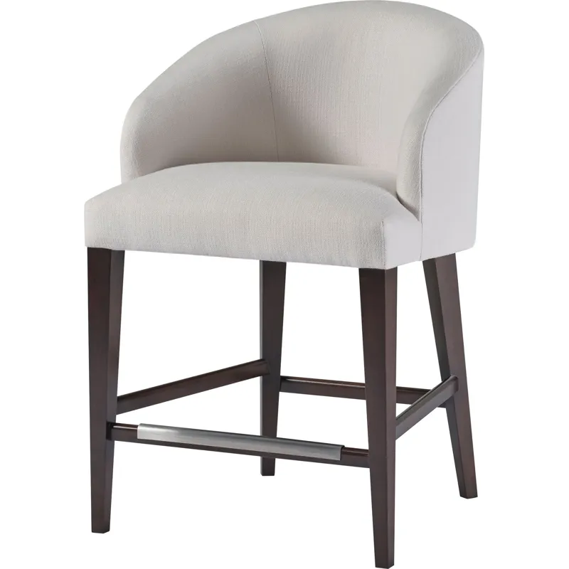 As Shown: fabric 23-130, Chocolate Mink finish, Brushed Stainless Steel kickplate