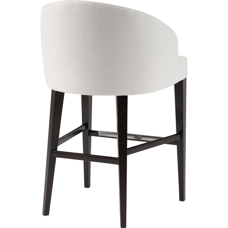 As Shown: fabric 23-130, Chocolate Mink finish, Brushed Stainless Steel kickplate