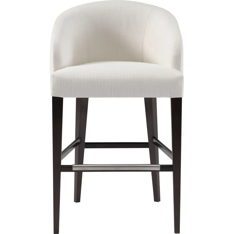 As Shown: fabric 23-130, Chocolate Mink finish, Brushed Stainless Steel kickplate