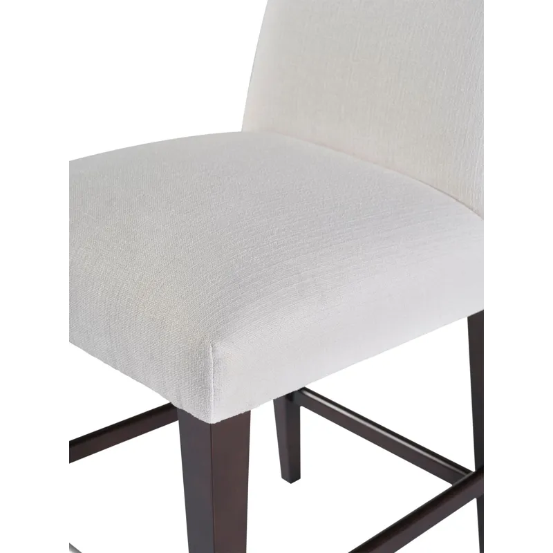 As Shown: fabric 23-130, Chocolate Mink finish, Brushed Antique Bronze kickplate