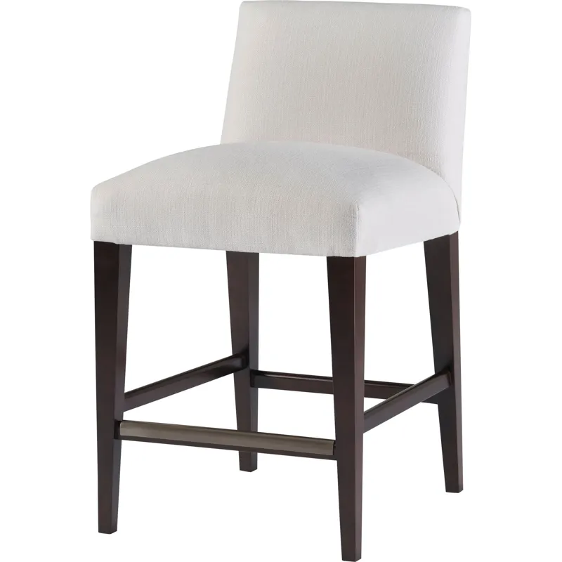 As Shown: fabric 23-130, Chocolate Mink finish, Brushed Antique Bronze kickplate