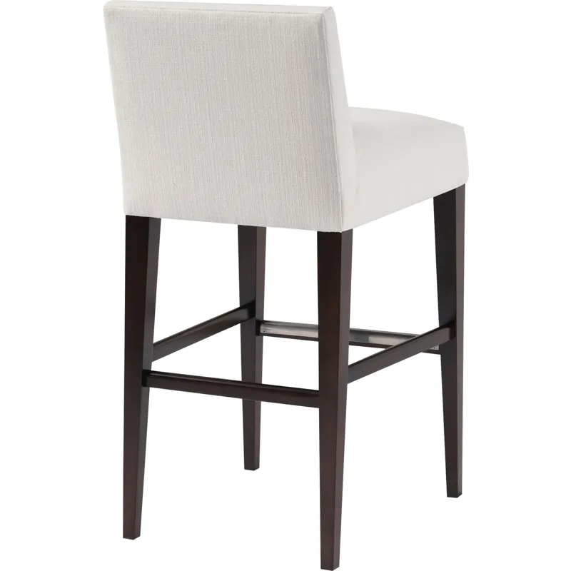 As Shown: fabric 23-130, Chocolate Mink finish, Brushed Stainless Steel kickplate