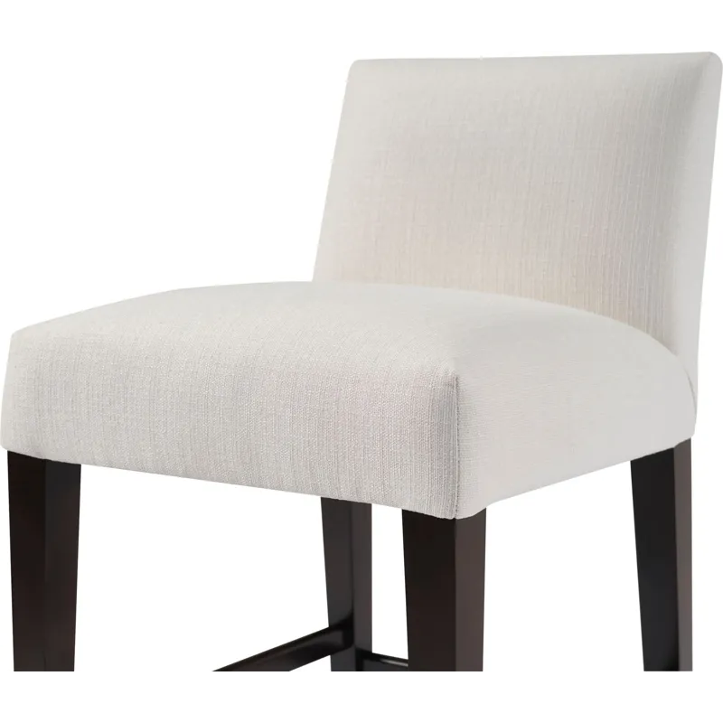 As Shown: fabric 23-130, Chocolate Mink finish, Brushed Stainless Steel kickplate